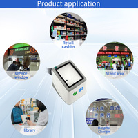 Escáner de Pagos USB de Escritorio EMT20, Lector de Códigos QR y Códigos de Barras 1D 2D para Alipay, Producto en Stock