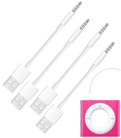 NOUVEAU-Convient pour le câble de données Ipod SHUFFLE USB Mp3 Charging 3, 4, 5, 6 7th Generation Charger Wire