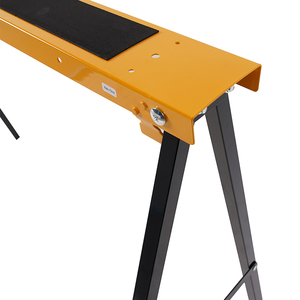 Usine <span class=keywords><strong>Bois</strong></span> Coupe Bûche Titulaire Sawhorse Workbench Réglable L Angle Support Sawhorse À Vendre - Product Image 6