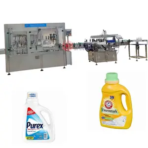 YB-JG6 pasta per lavare i piatti automatica riempitrice e sigillatrice di sapone liquido per bucato riempitrice di bottiglie di detersivo e Ca