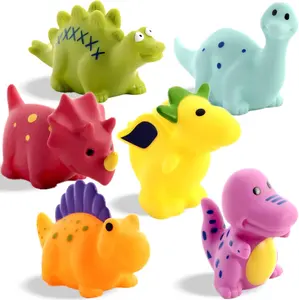 대량 구멍 없음 금형 무료 만화 어린이 고무 목욕 장난감 CPC 아기 욕조 분무 욕실 샤워 바다 동물 목욕 장난감