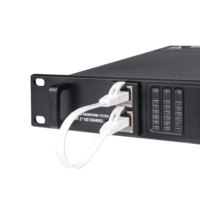 Microphone sans fil UHF à diversité réelle de 150 mètres, modèle TX6200, avec piles AA, pour performance scénique professionnelle, fonction Mute, OEM/ODM, le plus récent