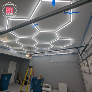 2023 HY Супер горячая сотовая 15 Шестигранная потолочная Шестигранная Светодиодная лампа для детализации автомобиля - Product Image 5