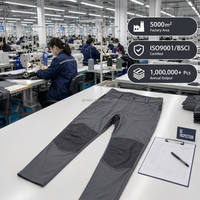 Pantalon cargo tactique Ripstop pour homme, genouillères renforcées, pantalon de chasse, résistant à l'abrasion, hydrofuge, multi-poches