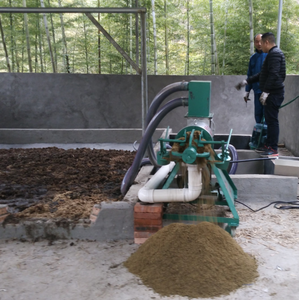 Schraubenpresse Entwässerungsmaschine Kuhdung-Trennmaschine Hühnermist Fest-Flüssig-Separator Tierabfall-Trocknungsmaschine - Product Image 1
