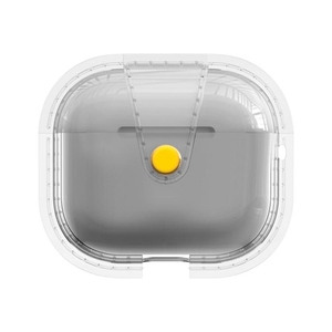 Funda protectora para auriculares con <span class=keywords><strong>cargador</strong></span> inalámbrico magnético a prueba <span class=keywords><strong>de</strong></span> golpes <span class=keywords><strong>de</strong></span> TPU transparente cristalino para <span class=keywords><strong>AirPods</strong></span> 4th Gen funda para auriculares - Product Image 4