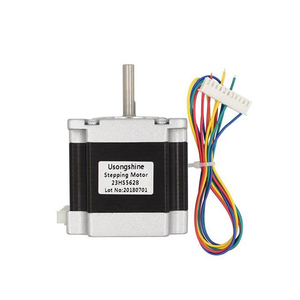 Nema23 <span class=keywords><strong>23HS5628</strong></span> 4 Lead Nema 23 Motor de pasos 57 165 Oz-en 56mm 2.8A 6,35mm/8mm TB6600 láser CNC molienda de espuma de corte de Plasma - Product Image 1