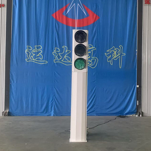 Nhà Máy Bán Hàng Trực Tiếp Kim Loại Màu Đỏ Vàng Màu Xanh Lá Cây Đầy Đủ Bóng 200Mm 300Mm Thông Minh Người Đi Bộ Đèn Giao Thông Cực Với Hệ Thống Điều Khiển - Product Image 2