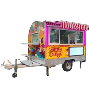 Chariot de nourriture, <span class=keywords><strong>remorque</strong></span> de nourriture BBQ - Product Image 1