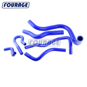 สี่ชุดท่อซิลิโคนยางหม้อน้ำสำหรับฮอนด้าซีวิค B-Series ประเภท <span class=keywords><strong>R</strong></span> B16A B16B DC2 EK9 <span class=keywords><strong>EK4</strong></span> - Product Image 2