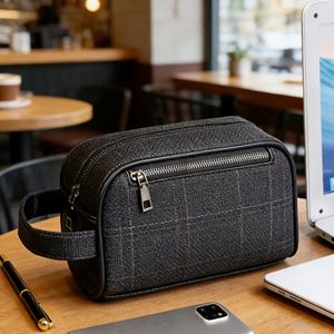 <span class=keywords><strong>Bolso</strong></span> de Mano para Hombre de Uso Diario, Ligero, Moderno y Multifuncional, Tejido en 3D, Entrega Rápida - Product Image 2