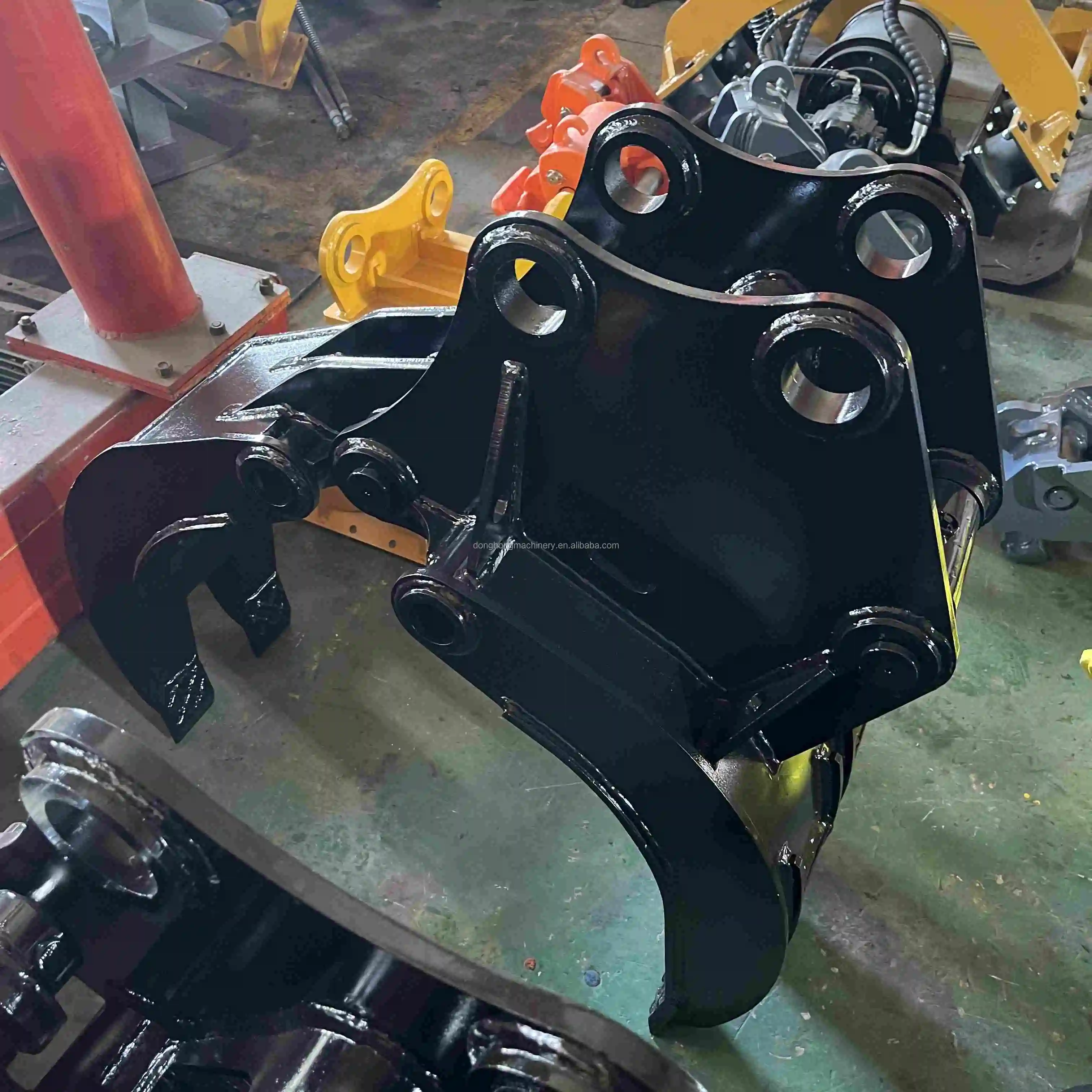 DHG-02 Hydraulic Grapple for 4-9 TON Excavator Construction Use Eccentric Pin Attachment for Australia