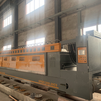 Ligne de machines automatiques de polissage du marbre et du granit pour le traitement des grandes dalles de pierre