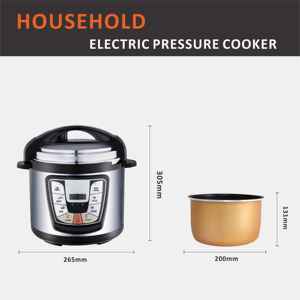 Walki-cuiseur-minute électrique automatique, 4L, meilleure qualité, en acier inoxydable, avec pot intérieur antiadhésif - Product Image 3