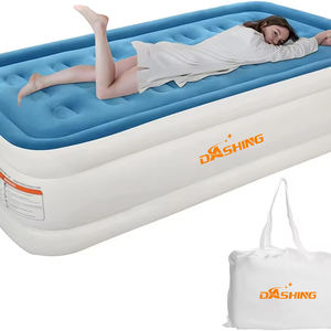 Grosir kustom pompa diri luar ruangan kasur udara tiup kasur tidur perjalanan berkemah diri kasur udara tiup matras tidur - Product Image 6