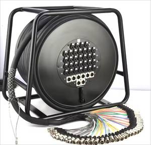 Yılan kablo arabası yılan sepeti 20m 20 kanallar gökkuşağı yılan ses kablosu sıcak satış OEM profesyonel - Product Image 6