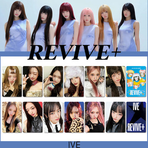 6 Tarjetas LOMO del Segundo Álbum Regular de IVE 2026, Versión REVIVE+, con <span class=keywords><strong>Wonyoung</strong></span>, Liz, Yujin, Gaeul, Rei y Leeseo, para Colección de Fans - Product Image 1