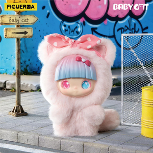 FIGUEROA <span class=keywords><strong>BABYCAT</strong></span> Serie Full Power Caja Sorpresa de Peluche, Muñeco de Gato Adorable, Colgante para Bolso, Juguete Coleccionable Kawaii de Moda, Regalo Sorpresa - Product Image 3