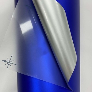 Glace Satin <span class=keywords><strong>Chrome</strong></span> Vinyle Wrap Film Air Gratuit Maison BRICOLAGE Décoration Autocollant <span class=keywords><strong>Mat</strong></span> <span class=keywords><strong>Chrome</strong></span> <span class=keywords><strong>Bleu</strong></span> Voiture Wrap Couvrant Style Autocollant De Voiture Feuille - Product Image 6