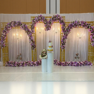 Arcos Metálicos de Diseño para Escenarios de Recepción, Marcos Cortados con Láser de Fácil Montaje para Fiestas, Pantallas Láser de Nuevo Diseño, Australia - Product Image 1