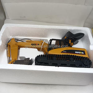 Escavadeira Modelo Decoração Liga De Alumínio Escavadeira Brinquedos Com Função De Controle Remoto - Product Image 2