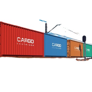 Transport ferroviaire de conteneurs de marchandises générales, livraison express, origine Chine, pour la logistique internationale Europe, Royaume-Uni, Allemagne, République tchèque, Amazon - Product Image 1