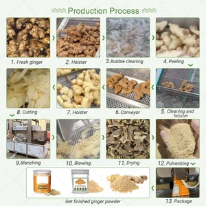 Le traitement industriel automatisé de poudre de gingembre de production de ligne de production d'ail d'oignon d'usine font la machine - Product Image 5