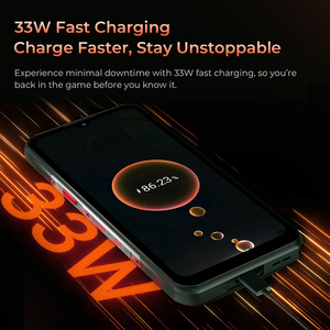 Oukitel WP55 หน้าจอ 6.6 นิ้ว FHD+ หน่วยความจำ 12GB+256GB แบตเตอรี่ 11000mAh รองรับการชาร์จ 33W กล้อง 32MP+108MP รองรับซิมคู่ สมาร์ทโฟน 5G ทนทาน - Product Image 4