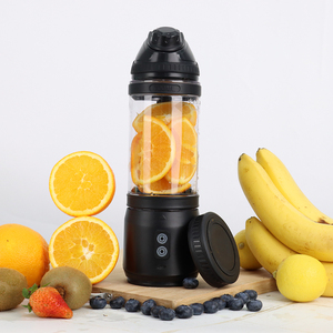 <span class=keywords><strong>Machine</strong></span> à jus d'orange puissante 700 ml, 6 lames en acier inoxydable, recharge USB, mixeur électrique - Product Image 5