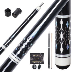 Xmlinco Hot Selling Carambole Keu Hoge Kwaliteit Sticker Keu Hard Maple Shaft VP2 Joint 12mm Tip Maat 1/2 Split Keu - Product Image 4