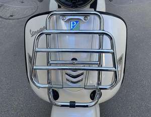 ที่ยึดด้านหน้าของรถสกู๊ตเตอร์สีเงินโครเมี่ยมแบบเก่าสำหรับรถสกู๊ตเตอร์ GTV GTS 300 GTS300 GTV300 - Product Image 4