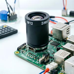 Objectif 12MP 8mm à monture M12 F1.<span class=keywords><strong>8</strong></span> compatible avec les faibles luminosités, pour caméra Raspberry Pi HQ IMX477, pour vision IA et robotique - Product Image 5