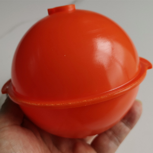 Boule de marquage de localisation téléphonique souterraine 101,4 kHz Orange HDPE Étanche Traceur de câble enterré - Product Image 6