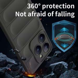 Étui anti-chute tendance pour Samsung S23 Ultra/A13-A54 & Realme C63/C61/Marzo N63 - Coque de téléphone antichoc - Product Image 3