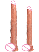Dildo réaliste profond, sans boules, énorme, gros, épais, géant, petit gland, ventouse puissante, souple, flexible, jouet sexuel pour femmes, hommes, gays