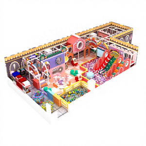 Parco Giochi per Bambini Interno/Esterno con Giostra, Scivolo Rotante, Trampolino e Zone di Gioco Interattive per Tutte le Età - Centro Divertimenti per Famiglie - Product Image 5