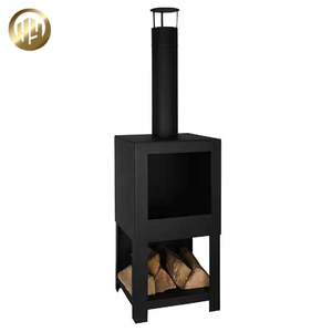 Corten Steel Outdoor Multi-function Fire Pit <strong>Chimney</strong> with Heat-Resistant Design for <strong>Garden</strong> Use Firewood Fuel Barbecue Heater - Product Image 4