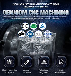 OEM Kundenspezifische Gedrehte Gefräste Metallteile Herstellung Präzisionsbearbeitung Eloxiertes <span class=keywords><strong>Aluminium</strong></span> CNC-Fräsbearbeitungsdienste - Product Image 2
