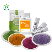 Poudre de papaïne de qualité alimentaire, extrait végétal d'enzyme de papaye, CAS 9001-73-4, 100 000 U/G, poudre blanche en bouteille/fût, fournie par l'usine Jiuyaun