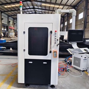 300x300 High Fiber Laser Cutting Machine for Metal Jewelry With Cypcut Control AI/PLT Support 600x600 Working Size Enclosed Type - Product Image 4