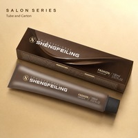 Crème colorante capillaire coréenne en gros pour salon, à base de plantes, sans ammoniaque, teinture permanente