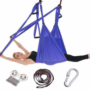 Ensemble de balançoire de yoga aérienne en nylon haute résistance Gym Fitness <span class=keywords><strong>Support</strong></span> de <span class=keywords><strong>hamac</strong></span> de yoga en soie - Product Image 1