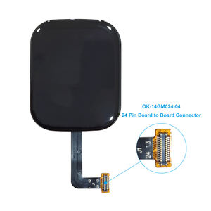 2.04 inci 368*448 QSPI AMOLED layar sentuh kecerahan 24Pin 600cd Panel sentuh kapasitif modul LCD tampilan OLED 2 inci - Product Image 5