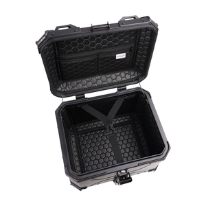 Boîtier supérieur étanche pour vélo électrique, boîte de rangement pour moto, boîte à bagages en alliage d'aluminium - Product Image 4