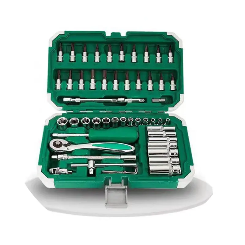 Socket Wrench Set 53 Pcs Auto Repair Tool Set Auto Repair Combination Ratchet Socket Wrench Industrial Grade Universal Combination Tool