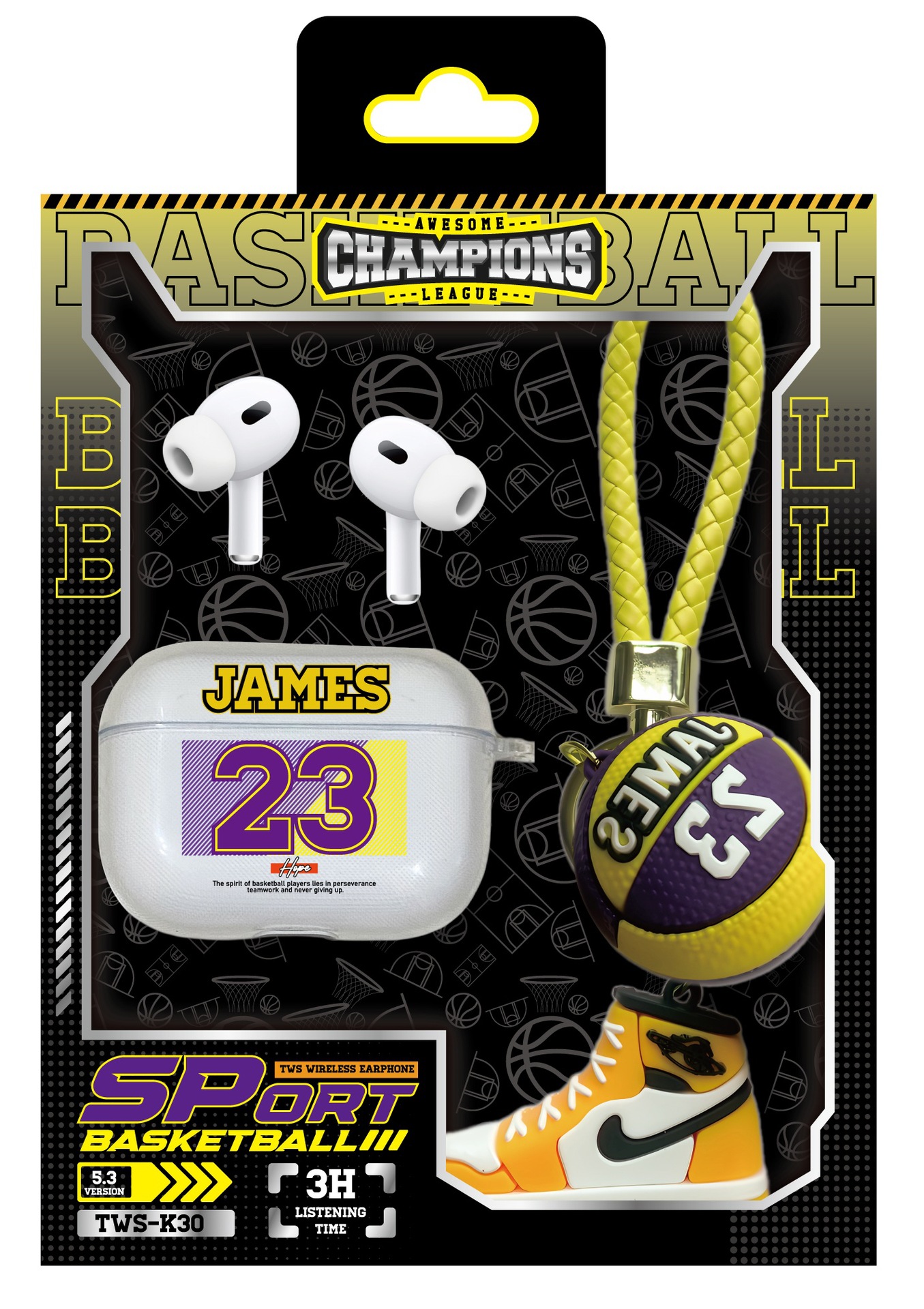 "Unico TWS Earbuds with Custom Logo – Iron Gift Box, Wireless, Hi-Fi, OEM 2025 - Image 2