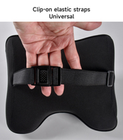 Vente chaude mousse à mémoire de forme ergonomique voiture repose-tête cou oreiller voiture appui-tête oreiller