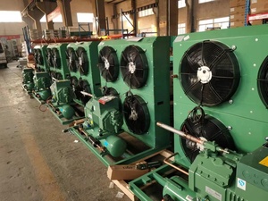 Thiết bị hỗ trợ dàn lạnh làm lạnh kho lạnh, máy nén khí làm lạnh bằng gió chất lượng cao 3hp 5hp 8hp 10hp 15hp 380V - Product Image 4