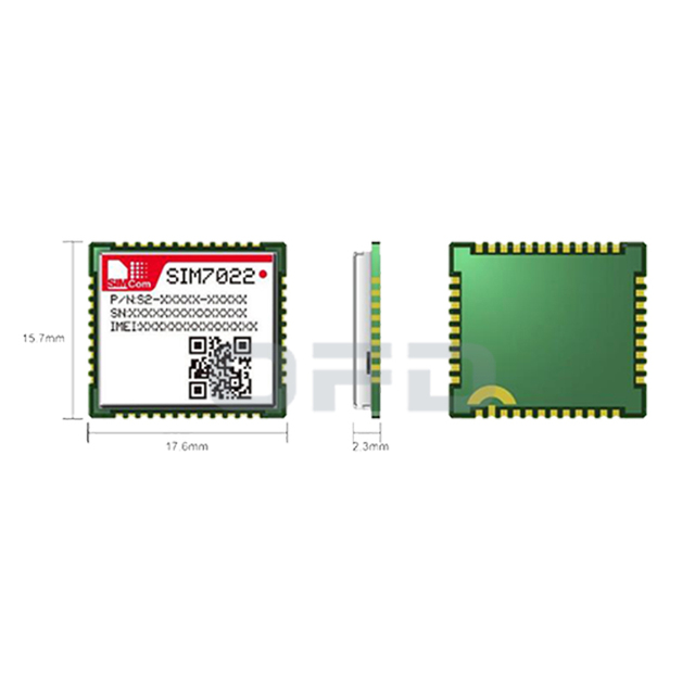 SIM7022 LPWA Module Original SIMCom Cat NB2 ESIM SIM7022 Multi-Band NB-IoT Module SIM7022