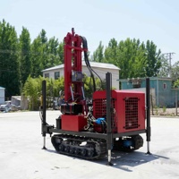 Machine de forage de puits d'eau 200m, équipement de forage DTH à circulation inversée pour l'exploration de forages profonds, OEM ODM Vente en gros
